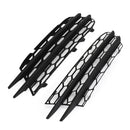 Volkswagen 2008-2014 Scirocco 1K8853666B Par de parachoques delantero O/S Parrilla inferior-3