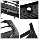 2015-2018 Porsche Macan Base/S modèle calandre pare-chocs avant calandre en maille noire 95B807683H1E0 95B807683K1E0-7