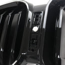 2022-2025 BMW X3 G01/X4 G02 Paraurti anteriore Sostituzione del rene Griglia Singola stecca Griglia nera lucida con striscia luminosa a LED-7