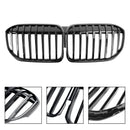 2019-2022 BMW 7 Series G11 740i/750i/740e xDrive Front Grill Single Slat Grille Gloss Black Grill-5