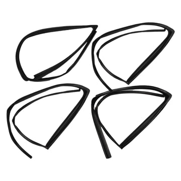 4PCS Glass Run Channel Seal For Nissan Sunny Sentra Tsuru B13 1990-1994