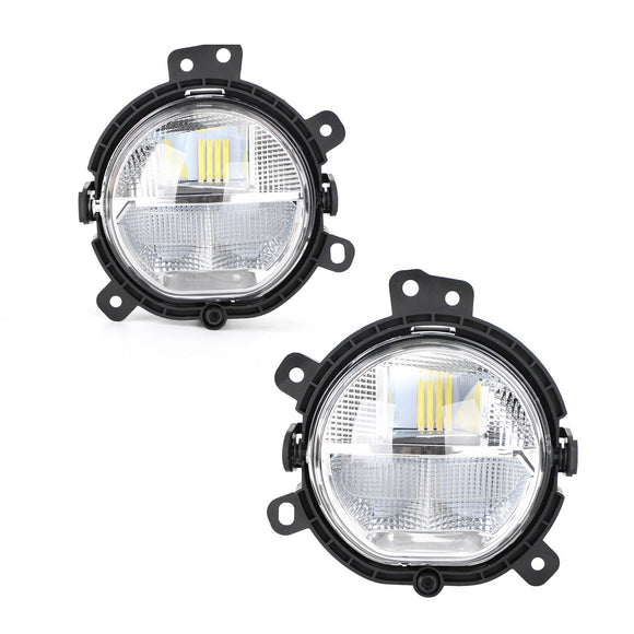BMW Mini F55 F56 F54 F57 Front Bumper Left & Right Fog Light Lamp 63177329171 63177329172