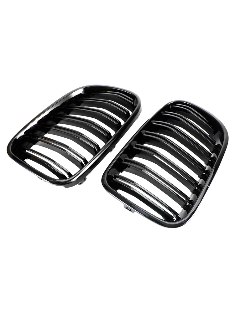 Parachoques delantero con rejilla tipo riñón en color negro brillante para BMW X3 F25 xDrive28i/xDrive35i/xDrive20d/xDrive30d 2010-2014