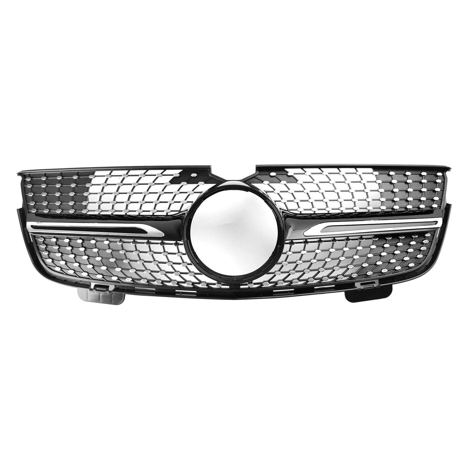 Parrilla delantera con diamantes cromados para Mercedes Benz Clase GL X164 GL350 2007-2009