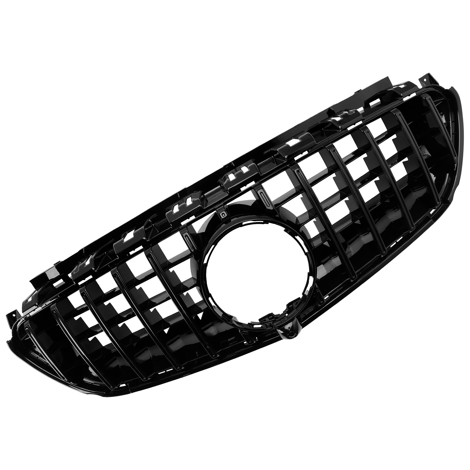 Mercedes Benz E-Class W213 E63 E63S AMG 2016-2020 Front Bumper Grill GTR Style Black Grille