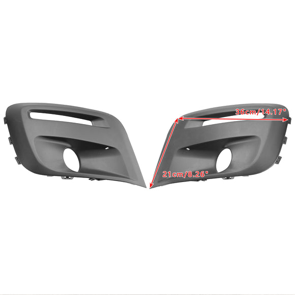 Peugeot Partner 2015-2018 pára-choques dianteiro grelha de nevoeiro grelha preta