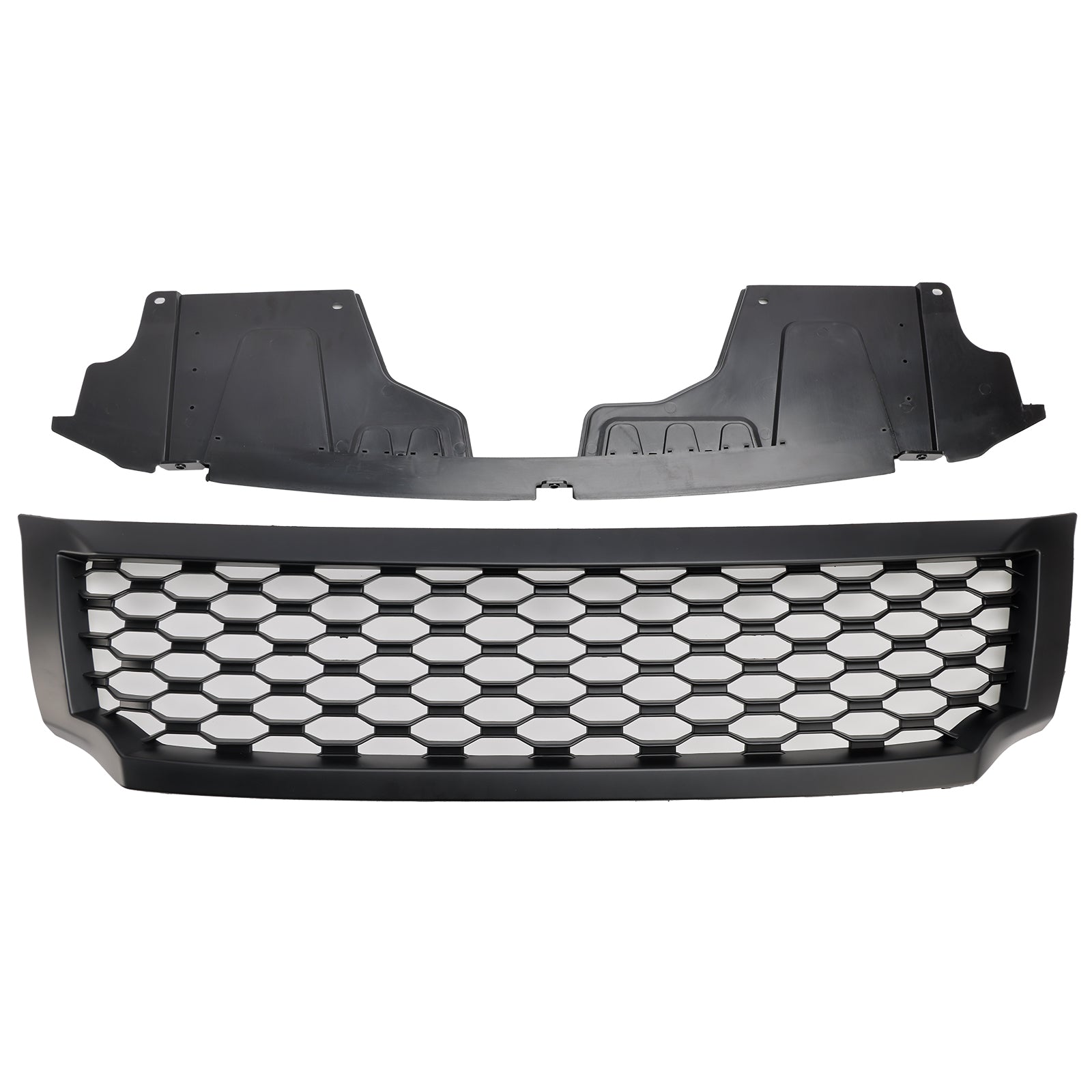 Grille de pare-chocs avant Nissan Navara NP300 D23 2015-2020 Grille noire mate