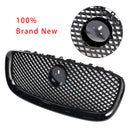 Rejilla de parachoques delantero estilo XF-R compatible con Jaguar XF 2012-2015 negro brillante-5
