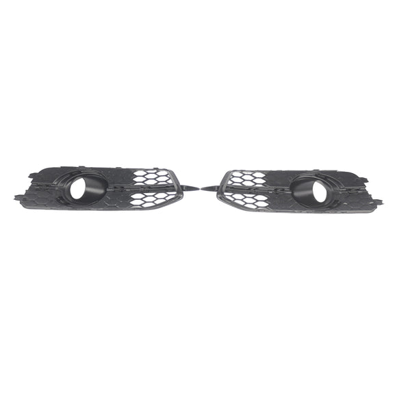2X Auto-Frontstoßstangen-Nebelscheinwerfergitter für Audi A6 C7 S-Line 2012-2014