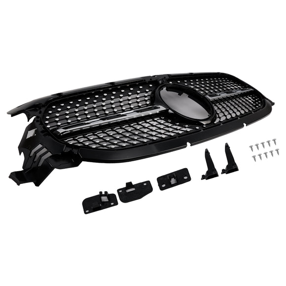 Diamond Front Grille Fit Mercedes-Benz GLA Class H247 GLA250 GLA200 2020-2023 Grill