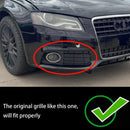 Audi 2009-2012 A4 B8 coulant LED nid d'abeille maille calandre antibrouillard clignotant DRL-2