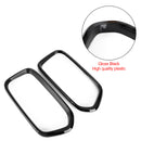 2018-2023 BMW X2 F39 sDrive18i/xDrive20i/sDrive20i/xDrive25e/M35i Embellecedor de cubierta de marco de parrilla de parachoques delantero negro brillante-6