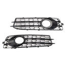 Audi A3 S-Line 8P 2009-2013 Grille de phare antibrouillard en nid d'abeille pare-chocs avant couvercle bas grille noire 8P0807682 8P0807681-7