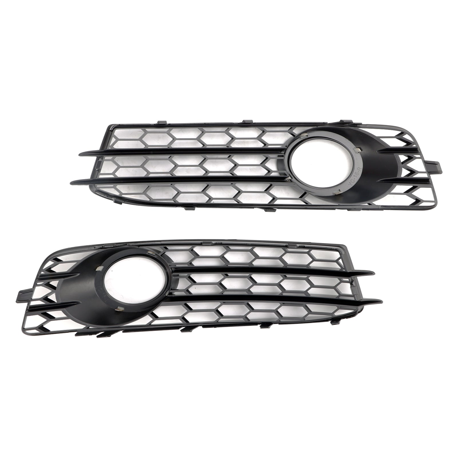 Audi 2009-2012 A3 8P S-Line 8P0807682 8P0807681 Couvercle de grille de phare antibrouillard avant en nid d'abeille