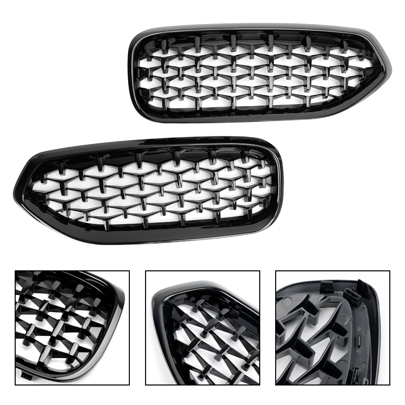 BMW G29 Z4 20I 30I M40I 2019-2023 Gloss Black Front Kidney Grill Grille 51138091295 Generic