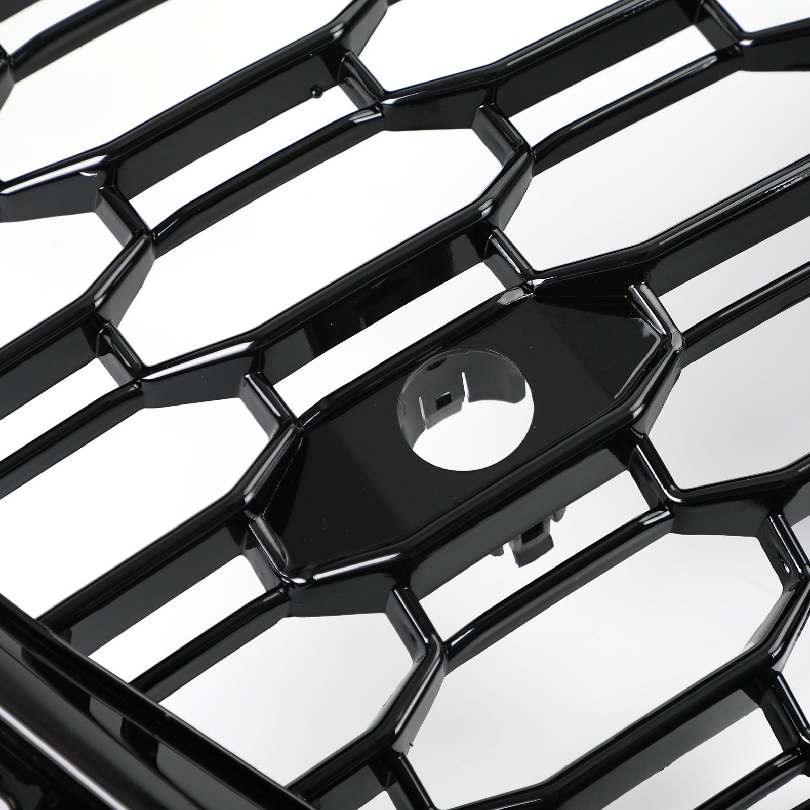 Reemplazo de parrilla de panal de abeja para Audi A5 S5 2017-2019, rejilla hexagonal negra de malla deportiva estilo RS5