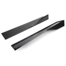 Paar Seitenschwellerverlängerungen, Splitter, glänzend schwarz, für BMW VW Golf MK5 MK6 MK7 CC Ford Mustang Focus RS ST-8