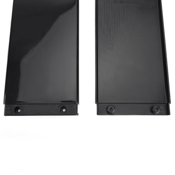 Paar Seitenschwellerverlängerungen, Splitter, glänzend schwarz, für BMW VW Golf MK5 MK6 MK7 CC Ford Mustang Focus RS ST