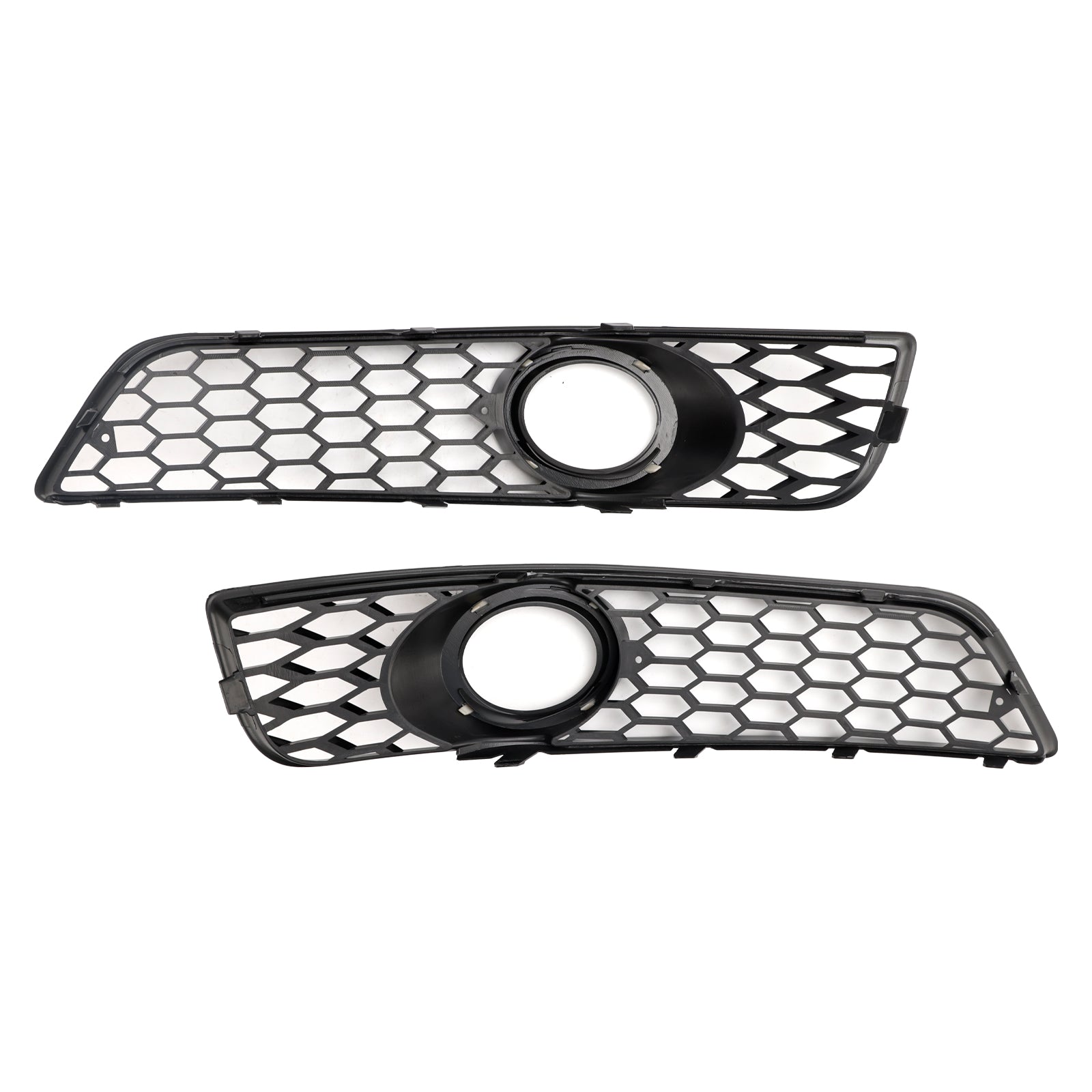 2009-2013 Audi A3 8P Standard Version Honeycomb Bumper Front Fog Light Grill Grille Cover