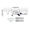 Zilverchroom TRD Grille Badge-embleem voor Tacoma Tundra 4Runner-7