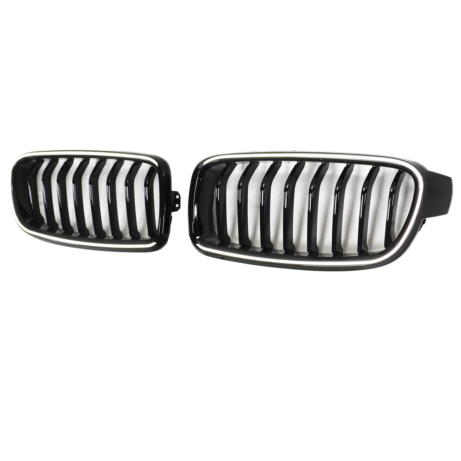 Gloss Black Front Kidney Grille Grill Fit BMW 3 Series F30 F31 F35 2012-2019