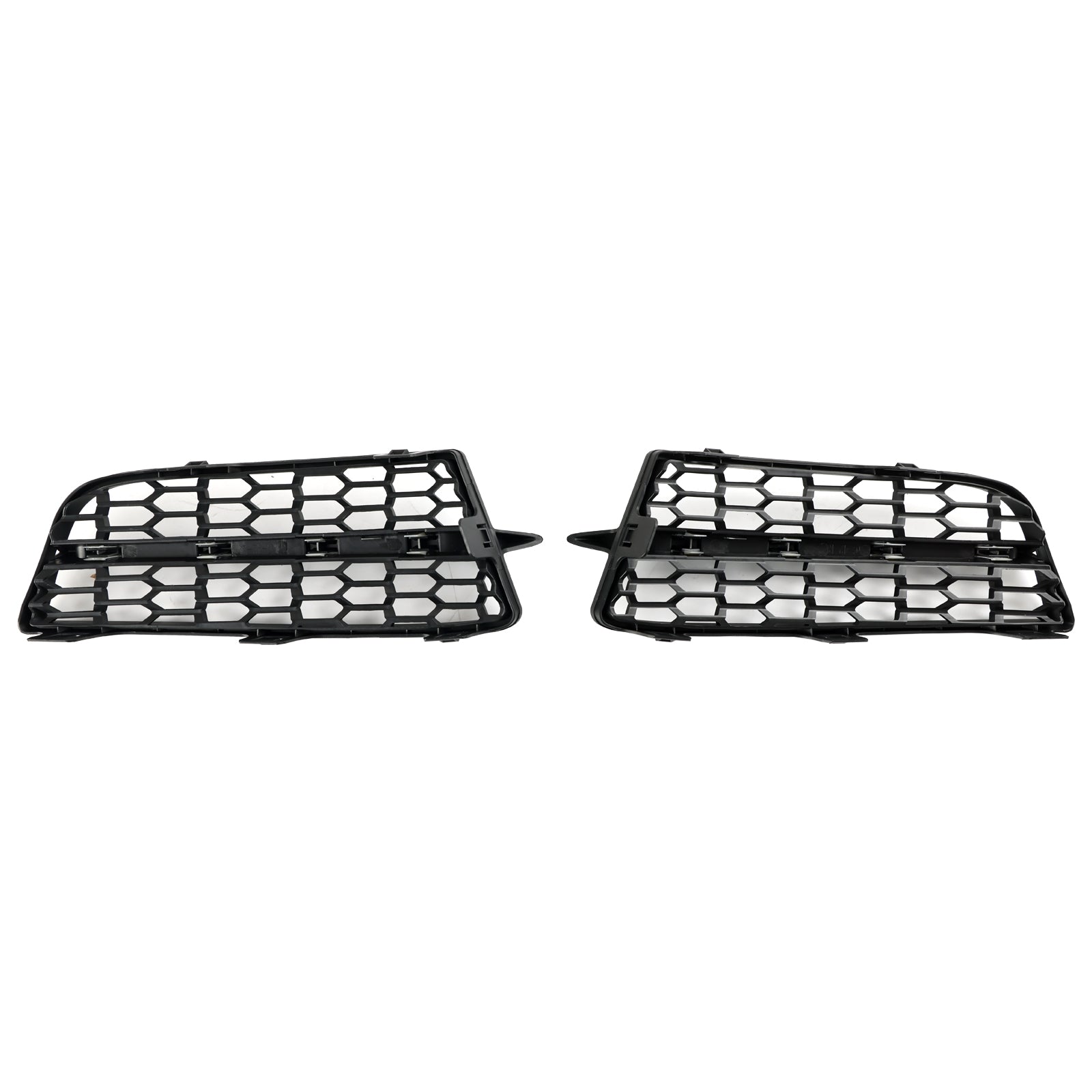 BMW 2011-2015 1-Series F20 F21 M 2PCS Front Bumper Fog Light Cover Bezel Grill Grille