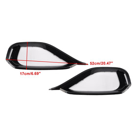 2014–2020 BMW 4er Serie F32 F33 F36 SPORT LINE Links & Rechts Nebelscheinwerferblende Gitter Frontstoßstangenverkleidung 51117294839 51117294840 - 0