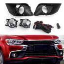Voorbumper mistlampset voor Mitsubishi Outlander Sport ASX RVR 2016-2018-2