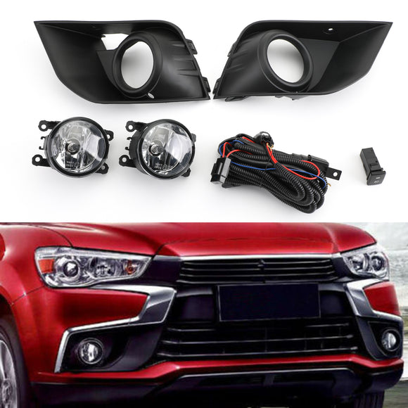 Voorbumper mistlampset voor Mitsubishi Outlander Sport ASX RVR 2016-2018