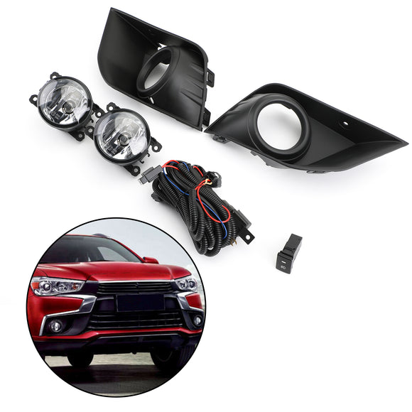 Voorbumper mistlampset voor Mitsubishi Outlander Sport ASX RVR 2016-2018