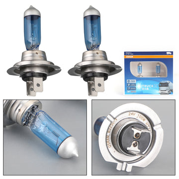 Pair H7 PX26D 24V 100W 62250TX TRUCK X Head Light Car Halogen Bulb Xenon Bulbs - 0