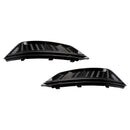 Audi A4 B9 2016-2018 Parrilla de luz antiniebla delantera estilo panal estándar Parachoques delantero Parrilla inferior negra-7
