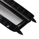 Couvercle de lampe antibrouillard pour pare-choc, 2 pièces, calandre adaptée à Audi A4 s-line S4 2013 – 2015-6