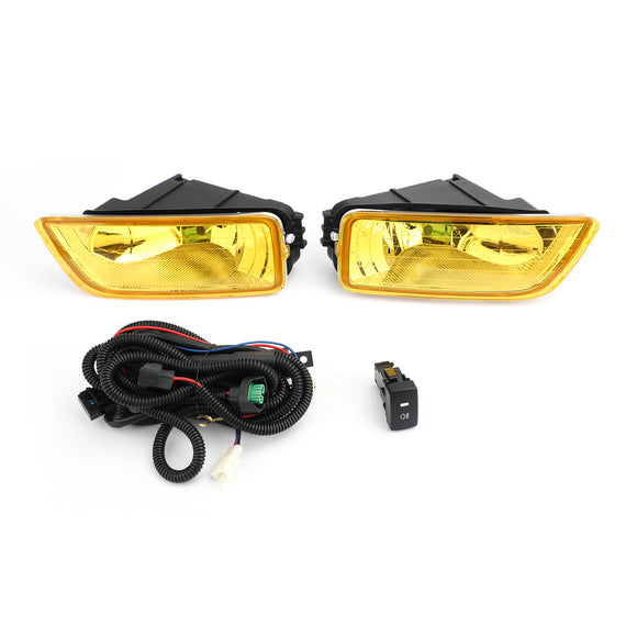 Keltaiset linssiset sumuvalot + kytkin 2003-2007 Honda Accord/2004-2008 Acura TL