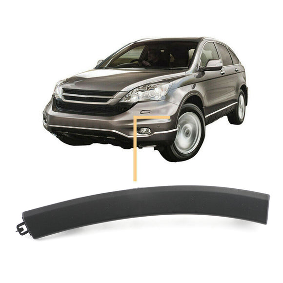Guarnição de moldagem do para-choque da roda do para-choque dianteiro esquerdo + direito para Honda Crv 2007-2011