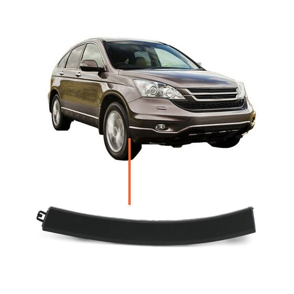 Guarnição de moldagem do para-choque da roda do para-choque dianteiro esquerdo + direito para Honda Crv 2007-2011