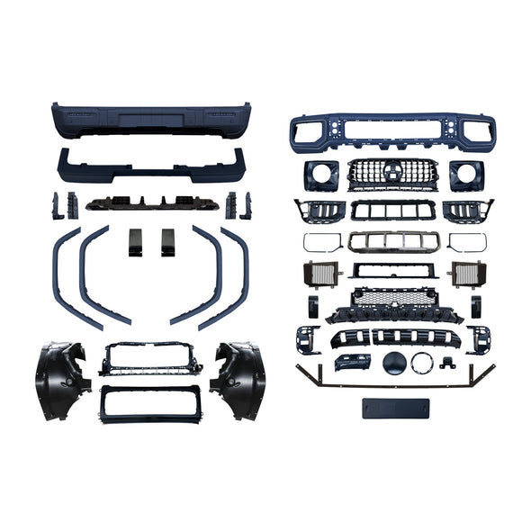 2019-2023 Mercedes Benz G-Class W464 Body Kit Bumper Upgrade To W465 G63 AMG Style