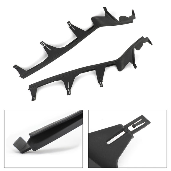 63128384487/86 Bovenste Koplamp Cover Strip Paar Links Rechts Voor BMW 3 E46 98-01