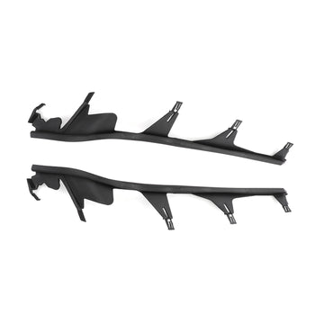 63128384487/86 Upper Headlight Cover Strip Pair Left Right For BMW 3 E46 1998-2001