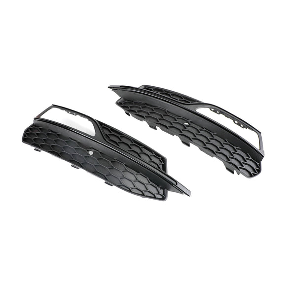 2013-2016 Audi A3 S-Line/S3 parachoques inferior cubierta de luz antiniebla rejilla de repuesto parrilla de panal 8V3807681G 8V3807682G