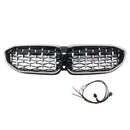 Chorme Diamond Kidney Grille Grill 51138072085 Fit BMW 3 Series G20 2019-2022-14
