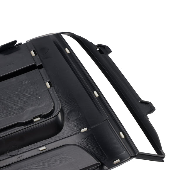 Amortecedor dianteiro luz de nevoeiro favo de mel grade capa preto brilhante grill caber audi a5 s-line s5 2017-2019