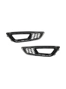 Ford 2015-2018 Focus F1EZ15266D F1EZ15266G 2PCS Front Bumper Fog Light Lamp Cover Bezel Grille-14