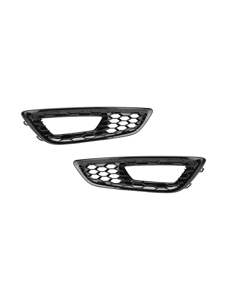 Ford 2015-2018 Focus F1EZ15266D F1EZ15266G 2PCS Front Bumper Fog Light Lamp Cover Bezel Grille