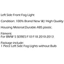 Voorbumper Mist Rijden Licht Lamp rechterkant Voor 2010-2013 BMW 5SERIES F10 F18-5