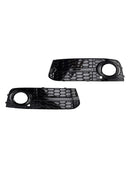 2 STKS Voor Honingraat Mistlamp Grill 8KD807681 Fit Audi A4 B8 2009-2012-9