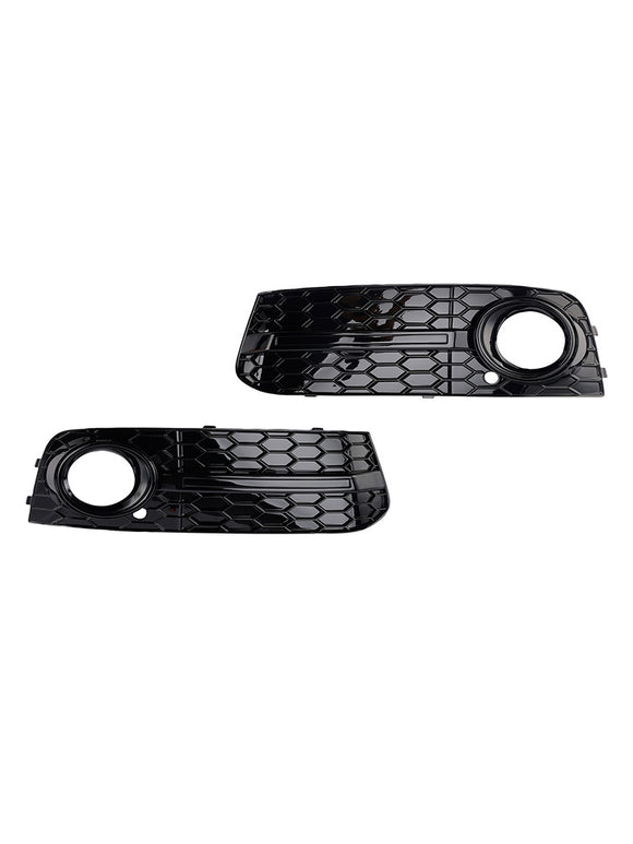 2 STKS Voor Honingraat Mistlamp Grill 8KD807681 Fit Audi A4 B8 2009-2012