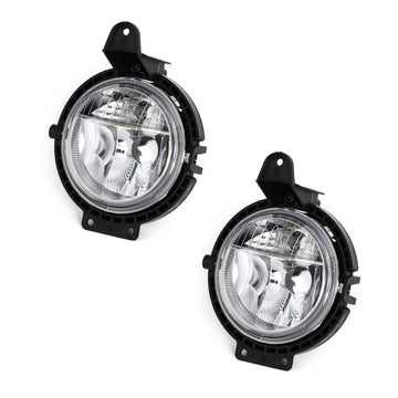 2006-2015 Mini Cooper R55 R56 R57 R58 Pair Fog Lights Cover Front Left + Right - 0