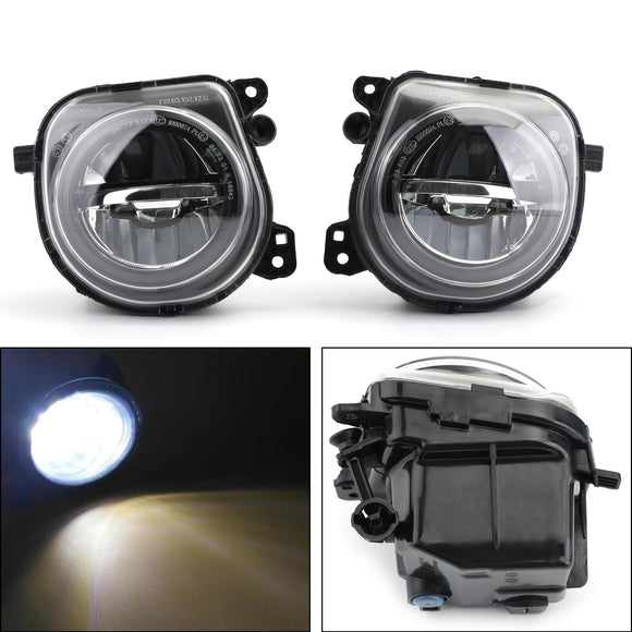 Paar LH + RH Front LED Mistlampen Lampen Mistlampen Voor BMW 5 Serie F10 F07 LCI CT