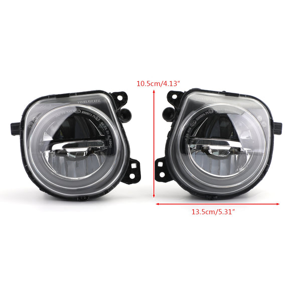 Paar LH + RH Front LED Mistlampen Lampen Mistlampen Voor BMW 5 Serie F10 F07 LCI CT